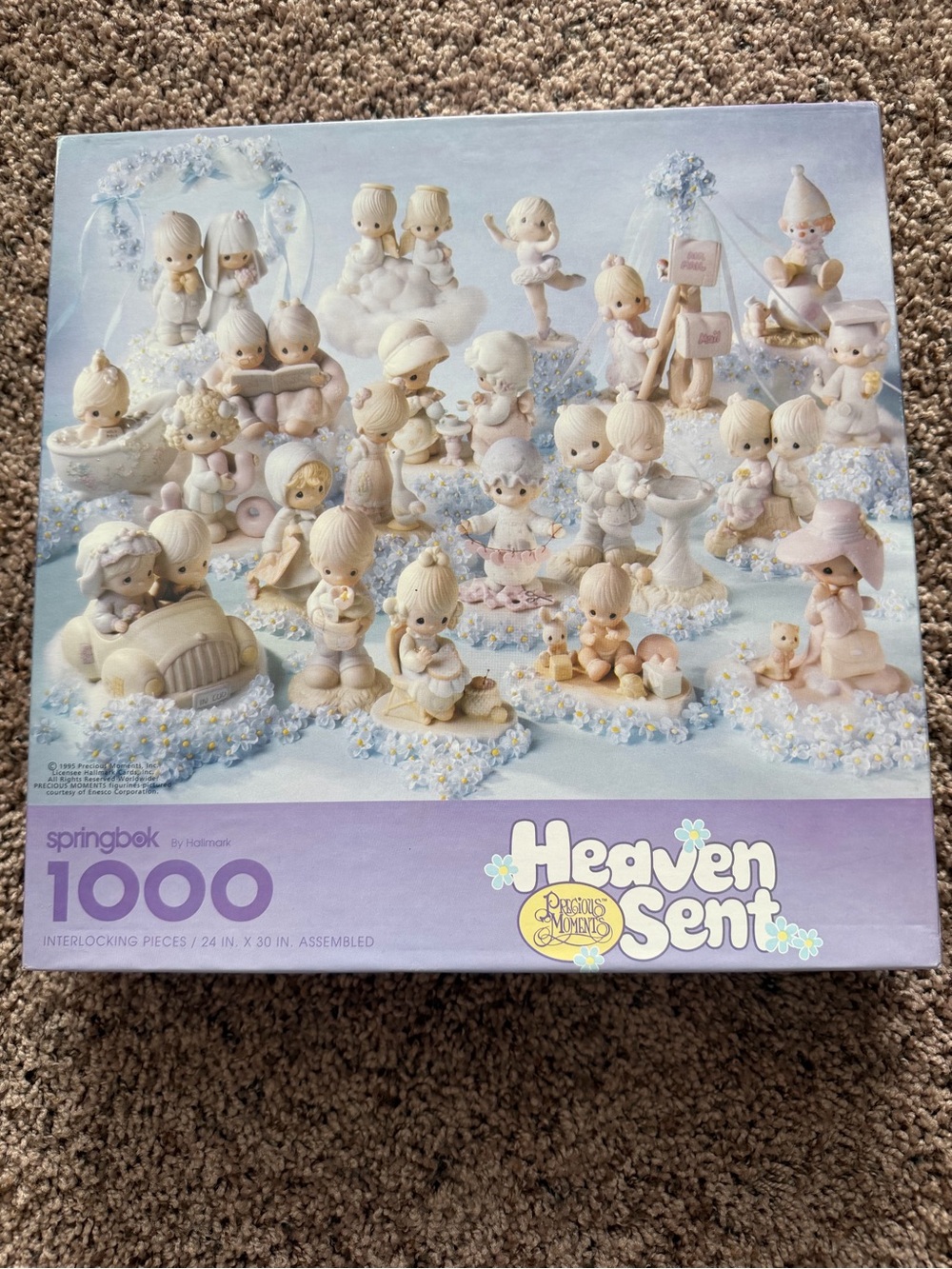 Vintage Springbok Hallmark Precious Moments Puzzle 1995